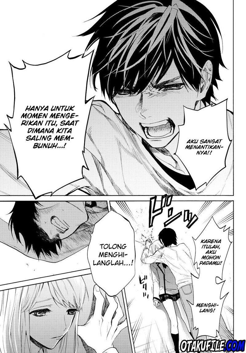 Konya wa Tsuki ga Kirei Desu ga, Toriaezu Shi ne chapter 12